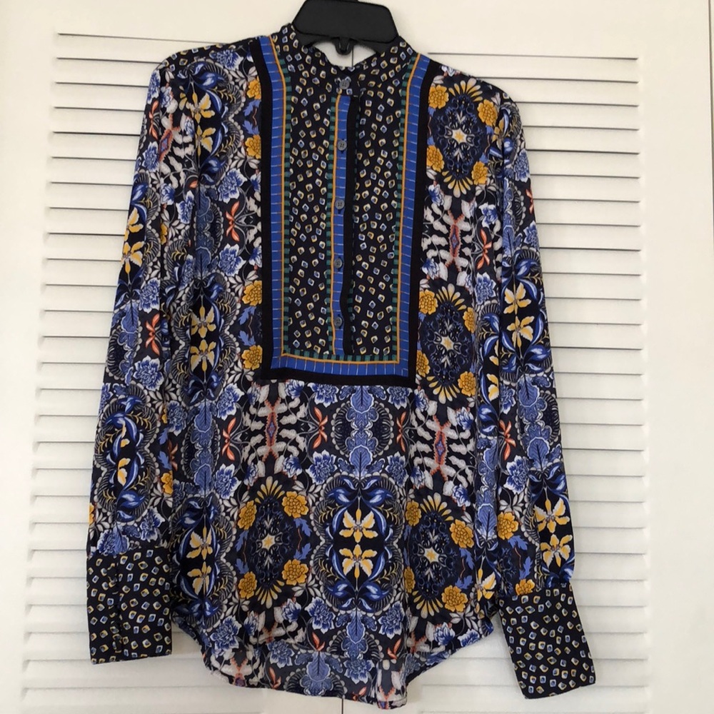 XXSP Loft Floral Long Sleeve Blouse